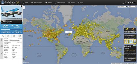 airline radar flight tracker